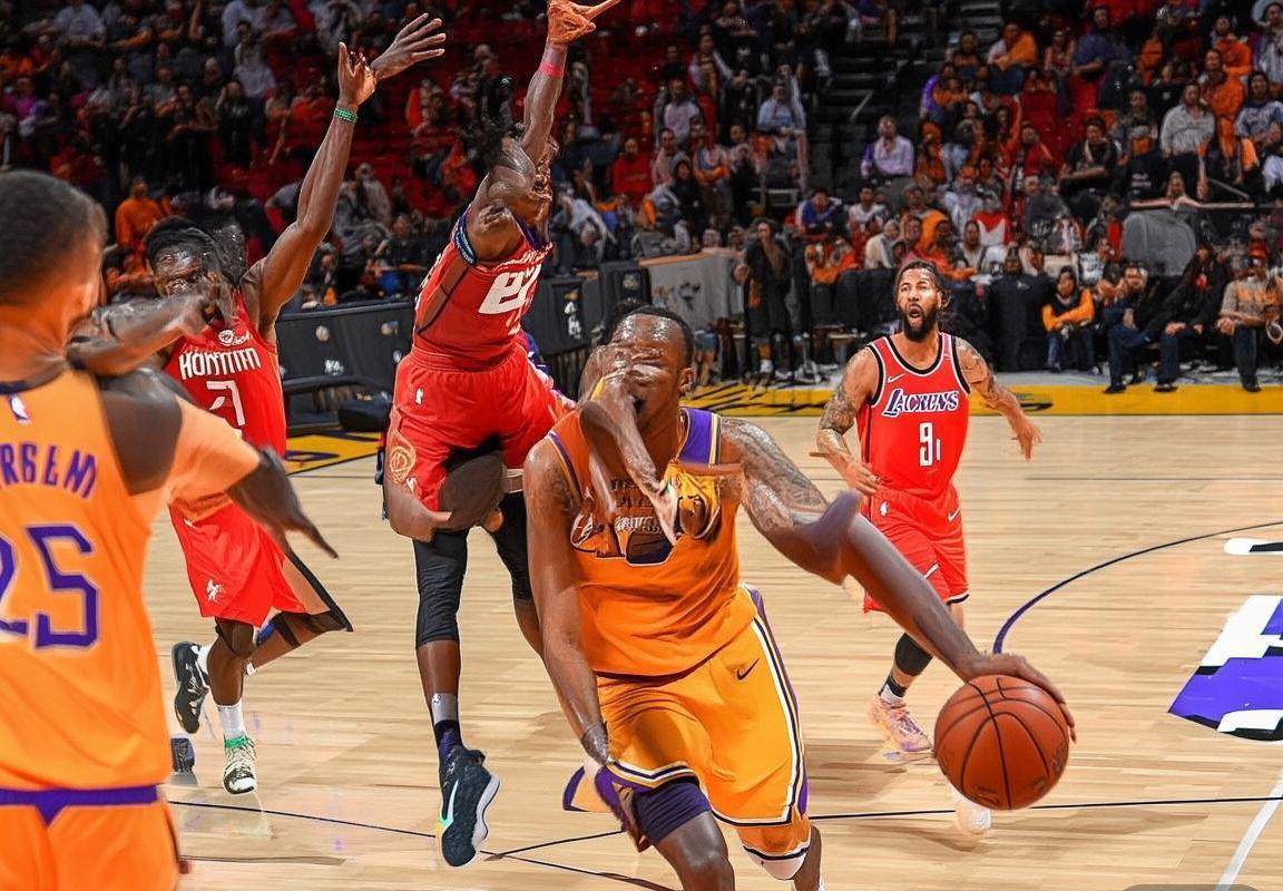 2019年NBA焦点战：湖人VS火箭巅峰对决亮点回顾(图1)